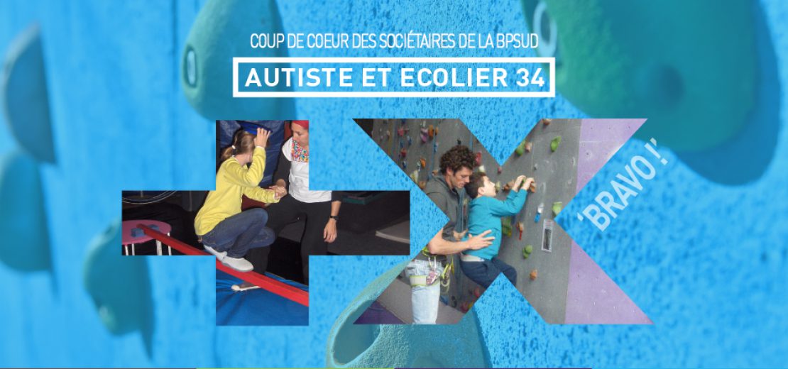 Visuel Autiste et Ecolier 34&nbsp;: Coup de cœur des sociétaires de la BPSud&nbsp;!