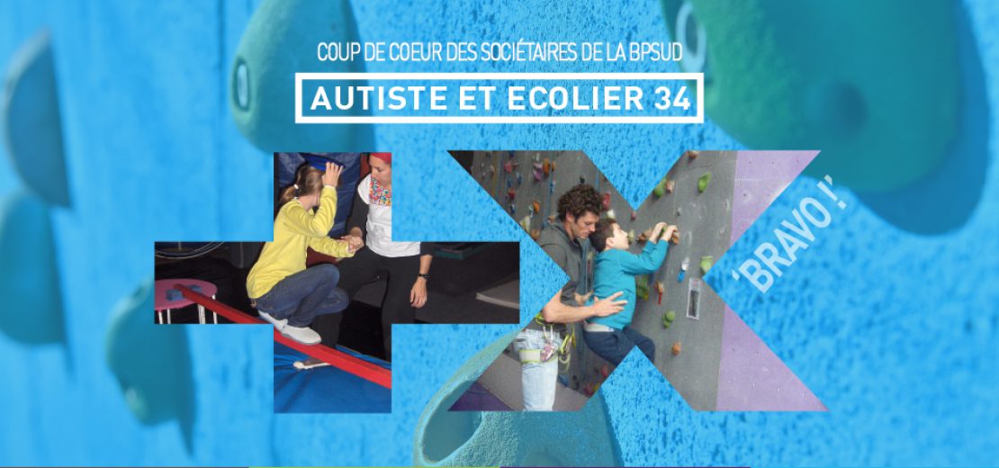 Visuel Autiste et Ecolier 34&nbsp;: Coup de cœur des sociétaires de la BPSud&nbsp;!
