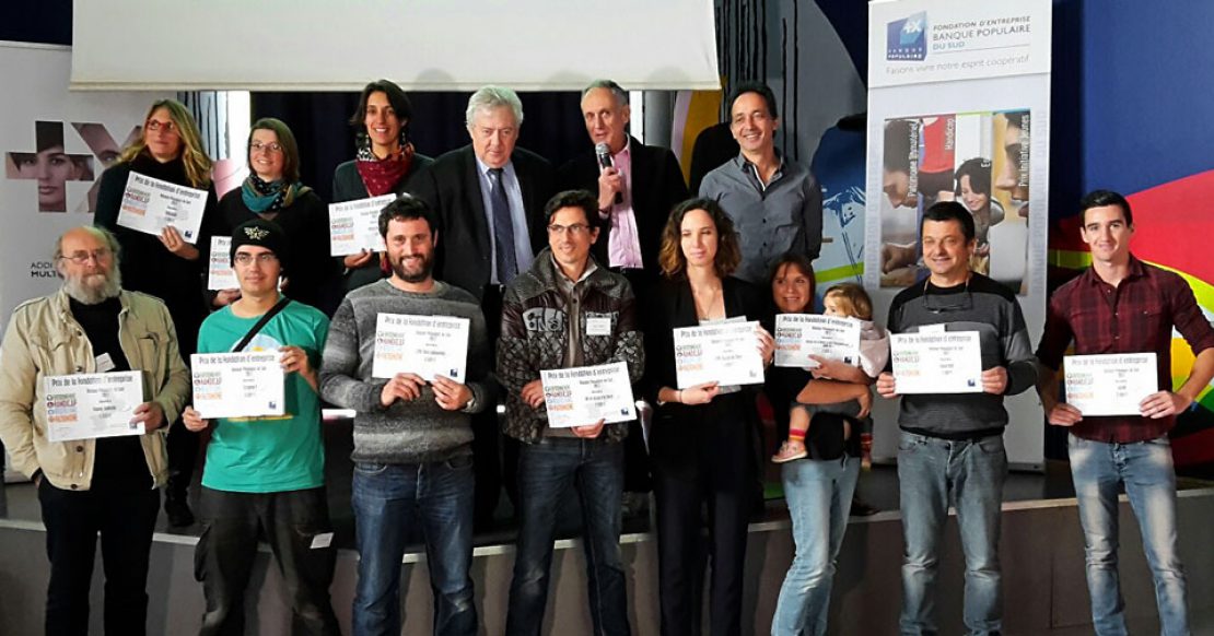 Visuel Remise des Prix « Environnement » de la fondation Banque Populaire du Sud.