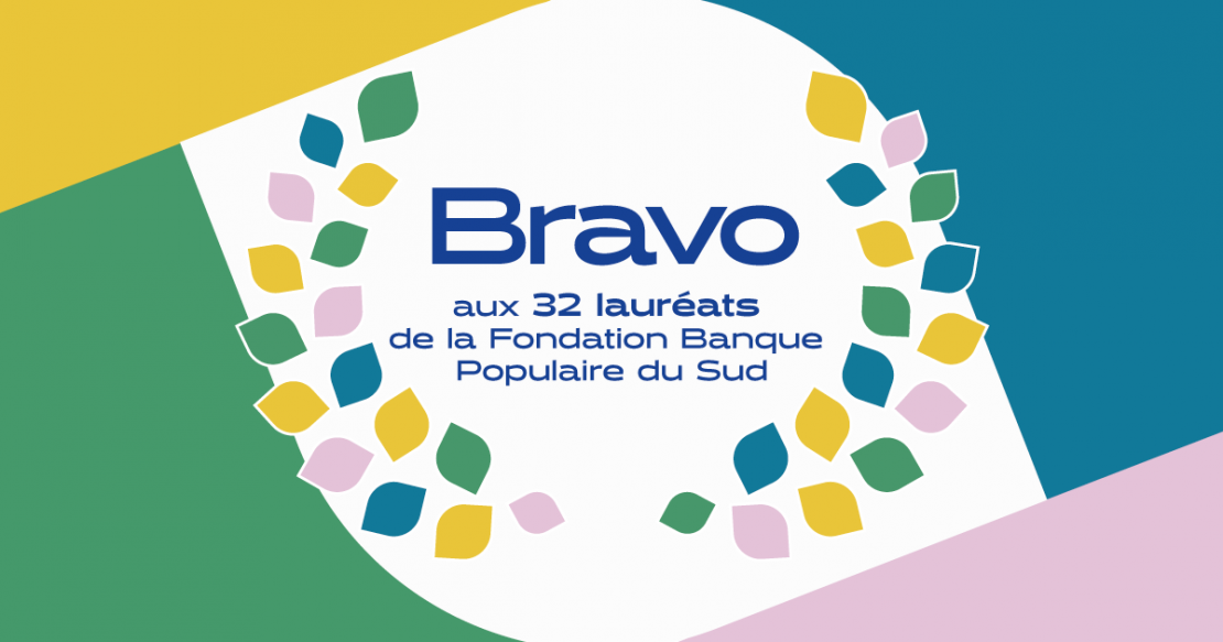 Visuel Bravo aux 32 nouveaux lauréats