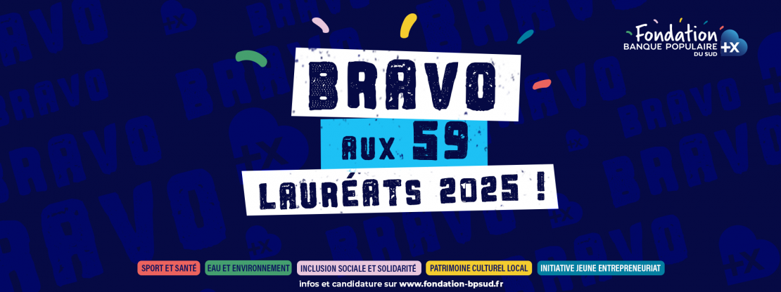 Visuel Félicitations aux 59 lauréats 2025&nbsp;!